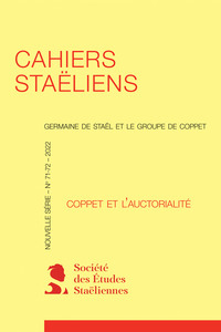 Picture of Cahiers staëliens