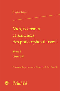 Picture of Vies, doctrines et sentences des philosophes illustres