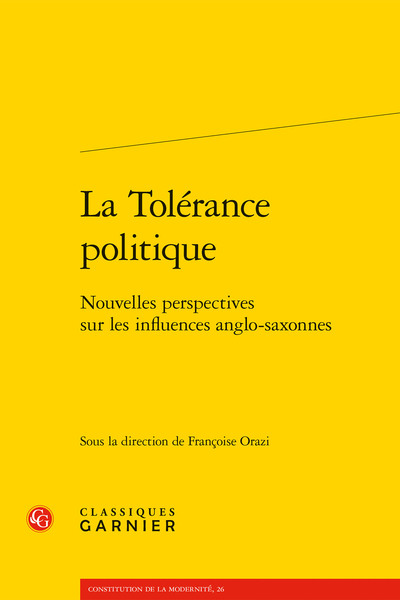 Picture of La Tolérance politique