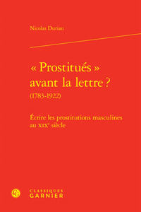 Picture of « Prostitués » avant la lettre ?