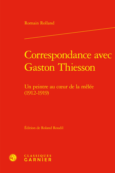 Picture of Correspondance avec Gaston Thiesson