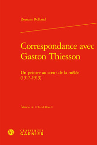 Picture of Correspondance avec Gaston Thiesson