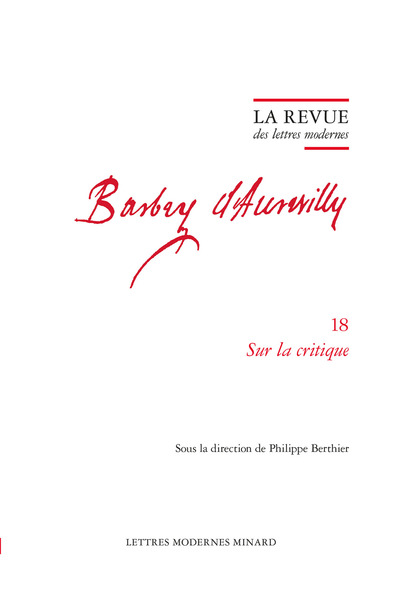 Picture of La Revue des lettres modernes