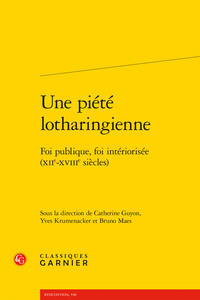 Image de Une piété lotharingienne