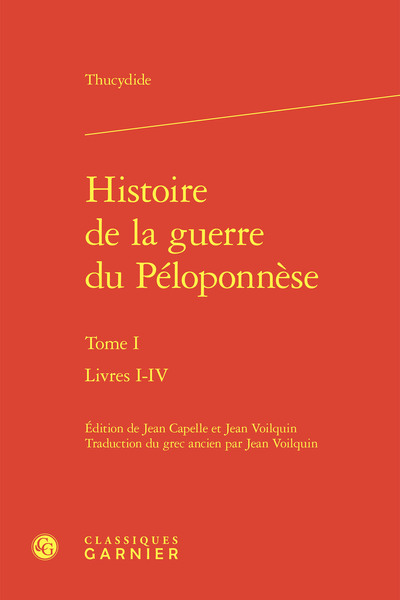 Picture of Histoire de la guerre du Péloponnèse