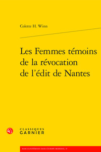 Picture of Les Femmes témoins de la révocation de l'édit de Nantes