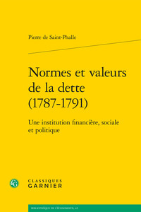 Image de Normes et valeurs de la dette (1787-1791)
