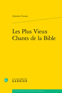 Image de Les Plus Vieux Chants de la Bible