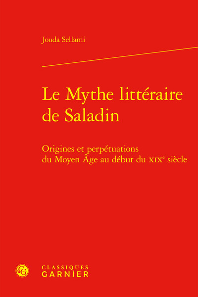 Picture of Le Mythe littéraire de Saladin