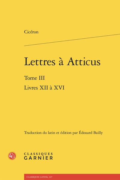 Picture of Lettres à Atticus
