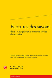 Picture of Écritures des savoirs