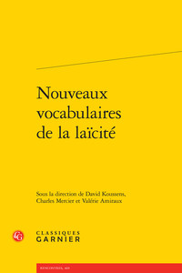 Picture of Nouveaux vocabulaires de la laïcité