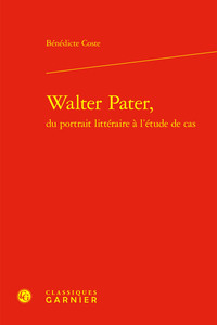 Picture of Walter Pater,