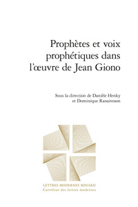 Picture of Prophètes et voix prophétiques dans l'oeuvre de Jean Giono
