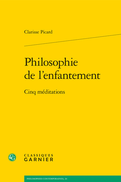 Picture of Philosophie de l'enfantement