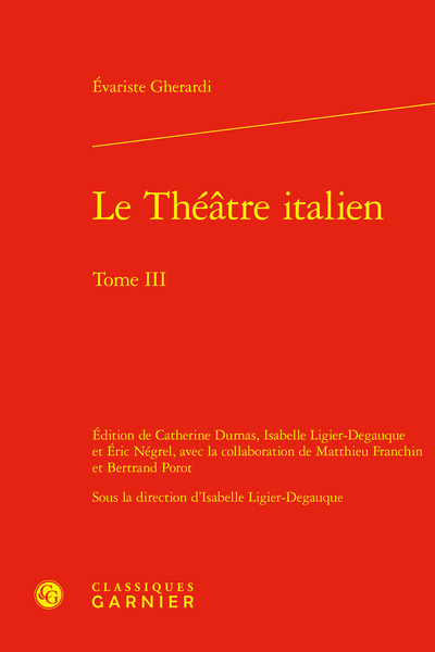 Picture of Le Théâtre italien