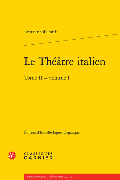 Picture of Le Théâtre italien