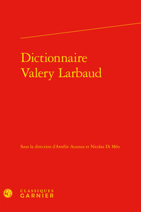 Picture of Dictionnaire Valery Larbaud