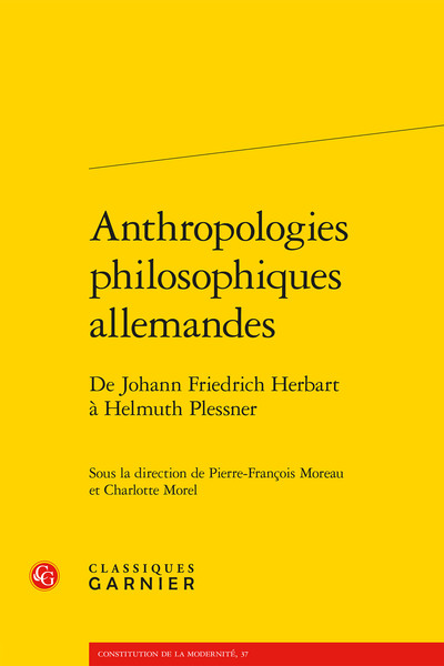 Image de Anthropologies philosophiques allemandes