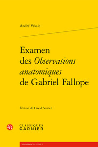Picture of Examen des Observations anatomiques de Gabriel Fallope