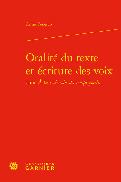Image de Oralité du texte et écriture des voix