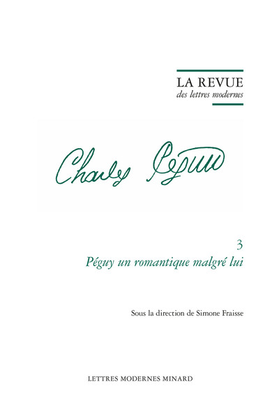 Picture of La Revue des lettres modernes
