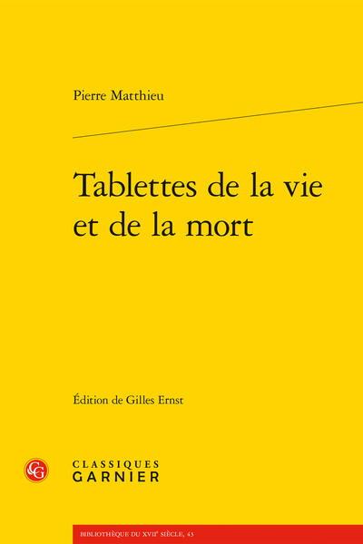 Picture of Tablettes de la vie et de la mort