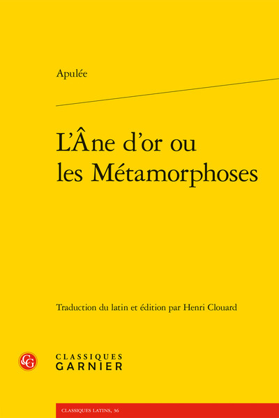 Image de L'Âne d'or ou les Métamorphoses