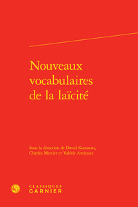 Picture of Nouveaux vocabulaires de la laïcité