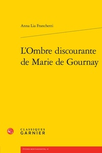 Picture of L'ombre discourante de marie de gournay