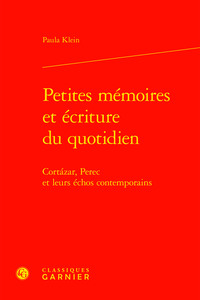 Image de Petites mémoires et écriture du quotidien