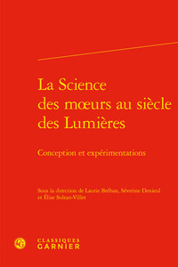 Picture of La Science des moeurs au siècle des Lumières