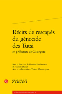 Picture of Récits de rescapés du génocide des Tutsi