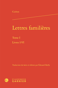 Picture of Lettres familières