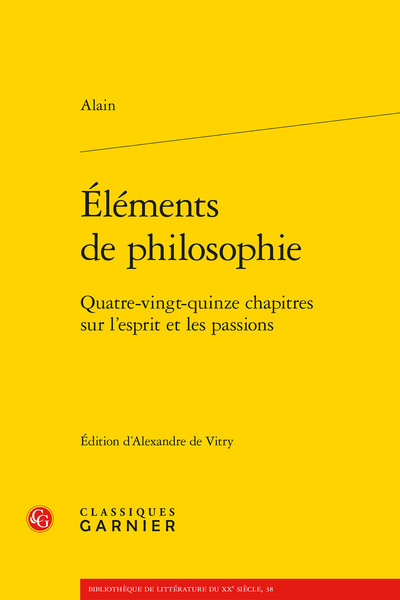 Image de Éléments de philosophie