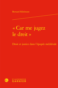 Picture of « Car me jugez le dreit »