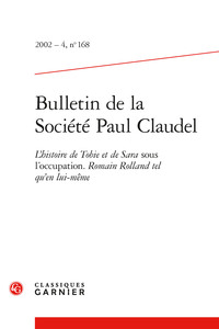Picture of Bulletin de la Société Paul Claudel
