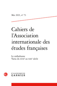 Picture of Cahiers de l'Association internationale des études françaises