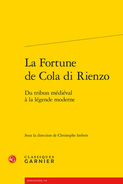 Picture of La Fortune de Cola di Rienzo