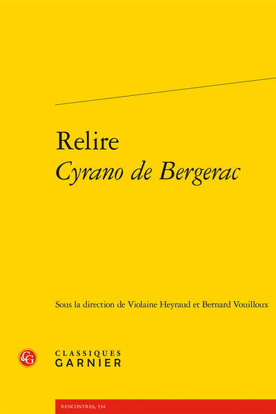 Picture of Relire Cyrano de Bergerac