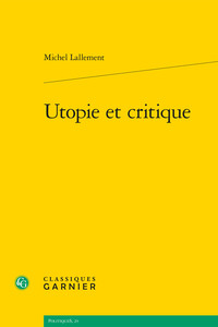 Image de Utopie et critique