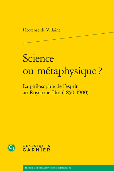 Picture of Science ou métaphysique ?