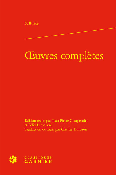 Picture of oeuvres complètes