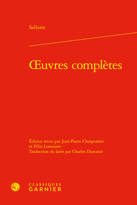 Picture of oeuvres complètes