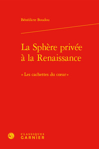 Image de La Sphère privée à la Renaissance