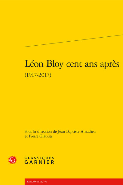 Picture of Léon Bloy cent ans après