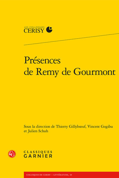 Image de Présences de Remy de Gourmont