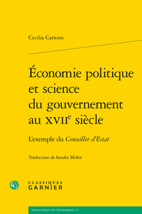 Image de Économie politique et science du gouvernement au XVIIe siècle