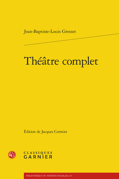 Image de Théâtre complet