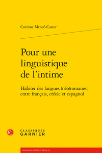 Image de Pour une linguistique de l'intime